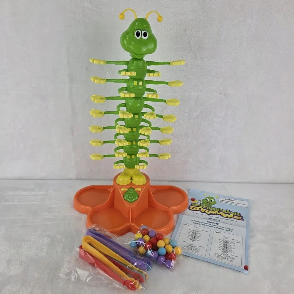 2008 Scatterpillar Scramble MB Games Tested Complete Tested Working Hasbro
